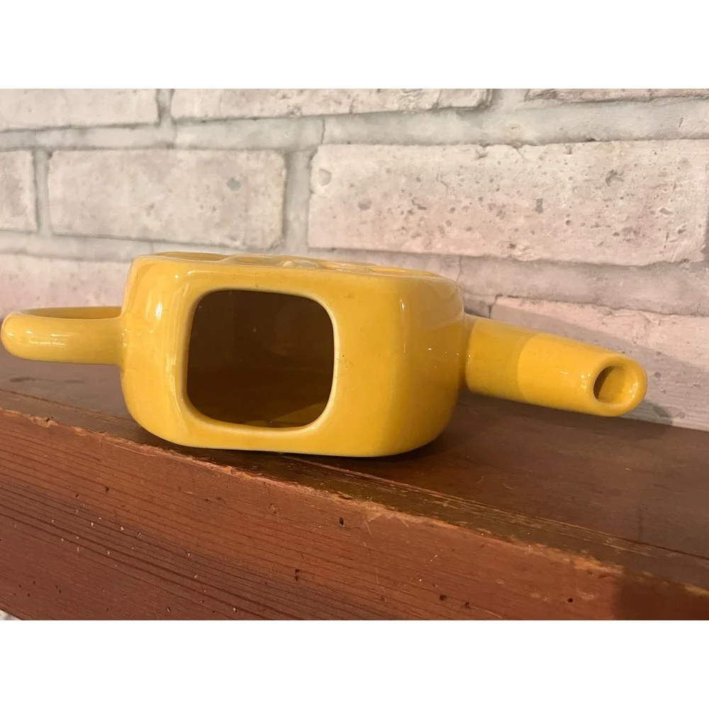 Ceramic Yellow Sun Shaped Watering Can Target Bullseyes Playground